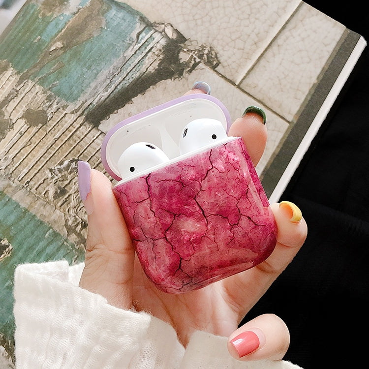 Seaweed Pattern Earphones Shockproof Protective Case for Apple AirPods 1 / 2