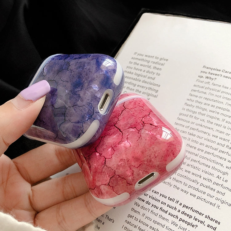 Seaweed Pattern Earphones Shockproof Protective Case for Apple AirPods 1 / 2