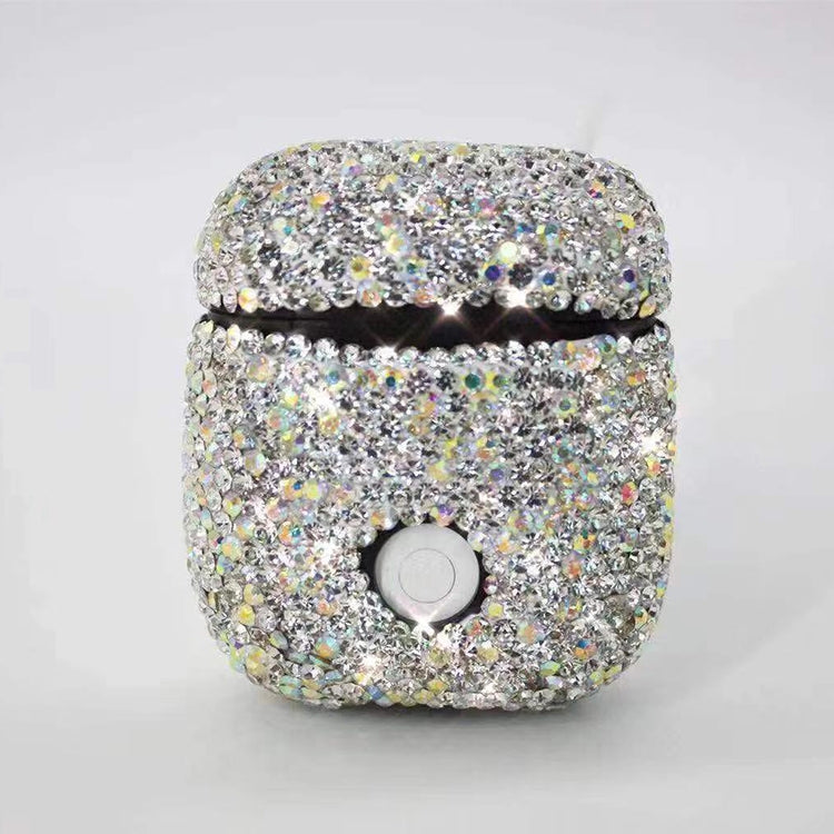 Diamonds Glitter Earphones Shockproof Protective Case for Apple AirPods 1 / 2