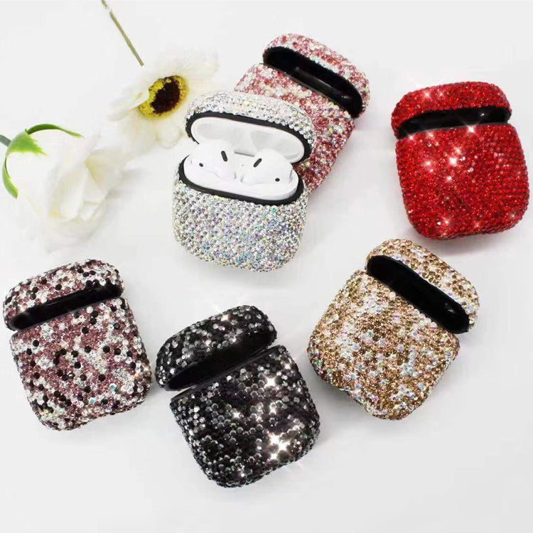 Diamonds Glitter Earphones Shockproof Protective Case for Apple AirPods 1 / 2