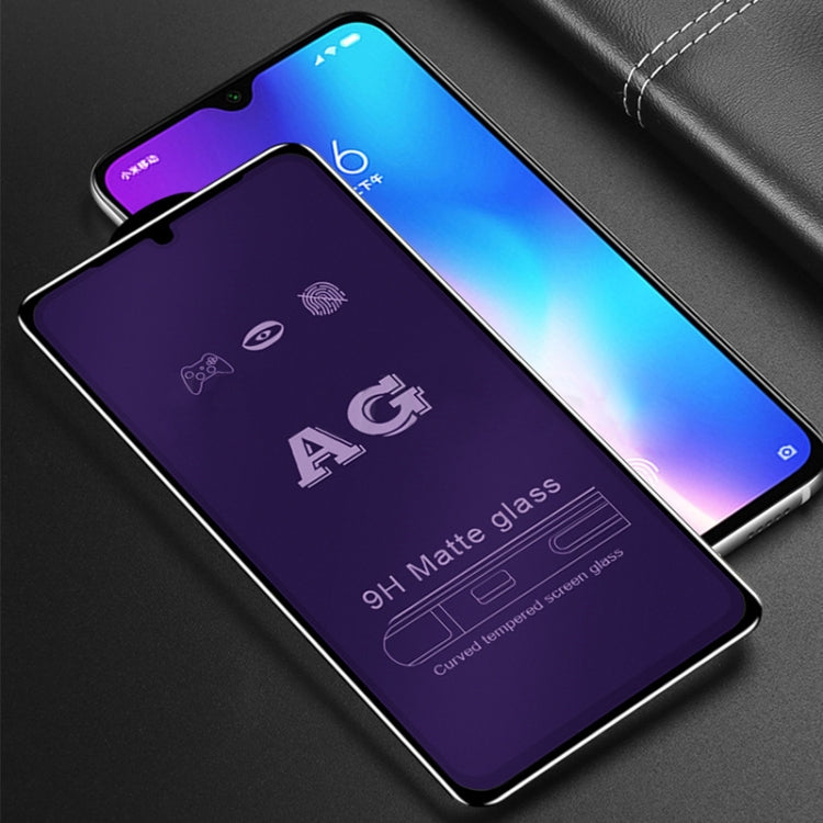 AG Matte Anti Blue Light Full Cover Tempered Glass For OnePlus 7