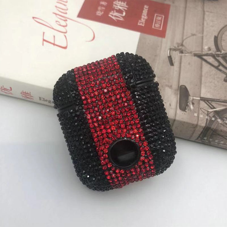 Diamonds Glitter Earphones Shockproof Protective Case for Apple AirPods 1 / 2