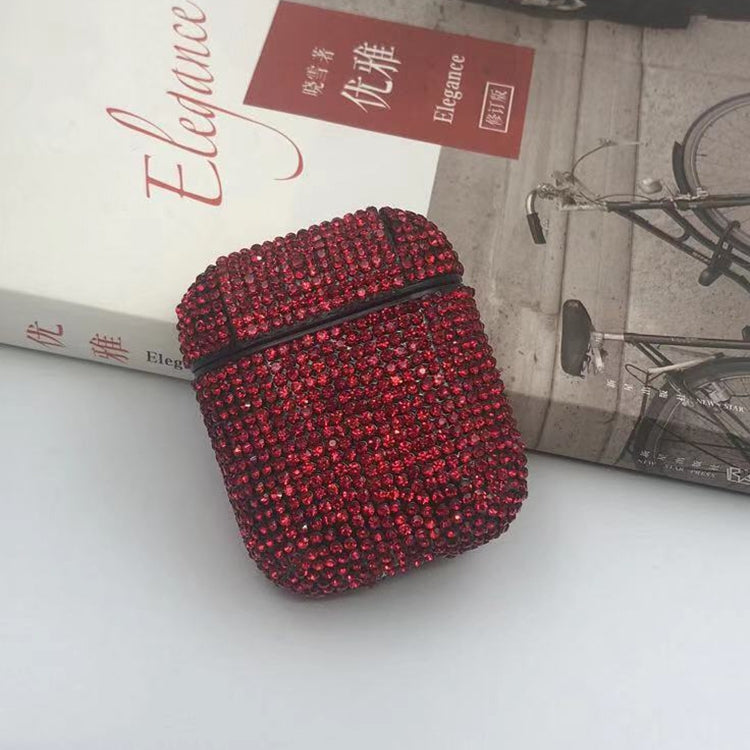 Diamonds Glitter Earphones Shockproof Protective Case for Apple AirPods 1 / 2