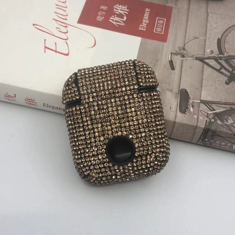 Diamonds Glitter Earphones Shockproof Protective Case for Apple AirPods 1 / 2