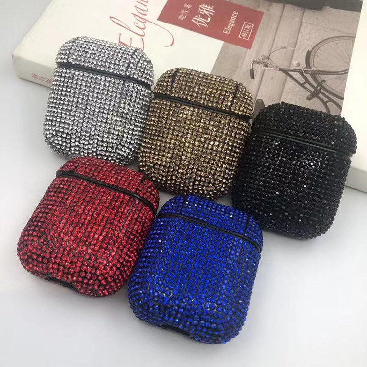 Diamonds Glitter Earphones Shockproof Protective Case for Apple AirPods 1 / 2