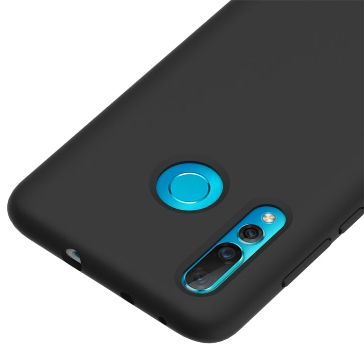 Solid Color Liquid Silicone Dropproof Protective Case for Huawei Nova 4
