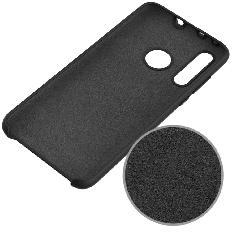 Solid Color Liquid Silicone Dropproof Protective Case for Huawei Nova 4
