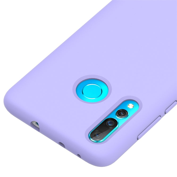 Solid Color Liquid Silicone Dropproof Protective Case for Huawei Nova 4
