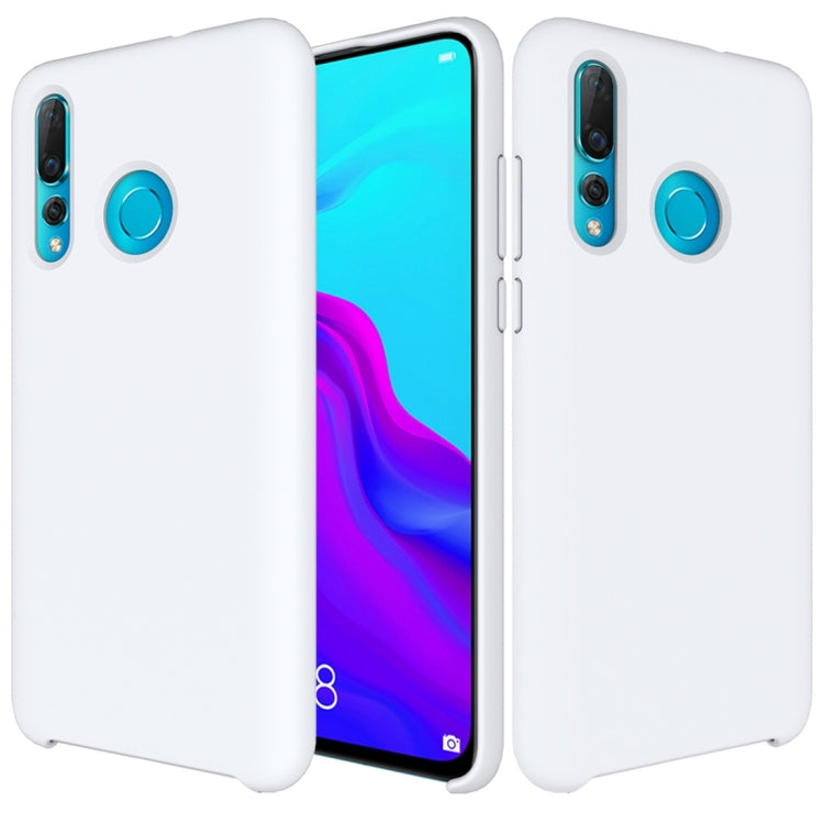 Solid Color Liquid Silicone Dropproof Protective Case for Huawei Nova 4