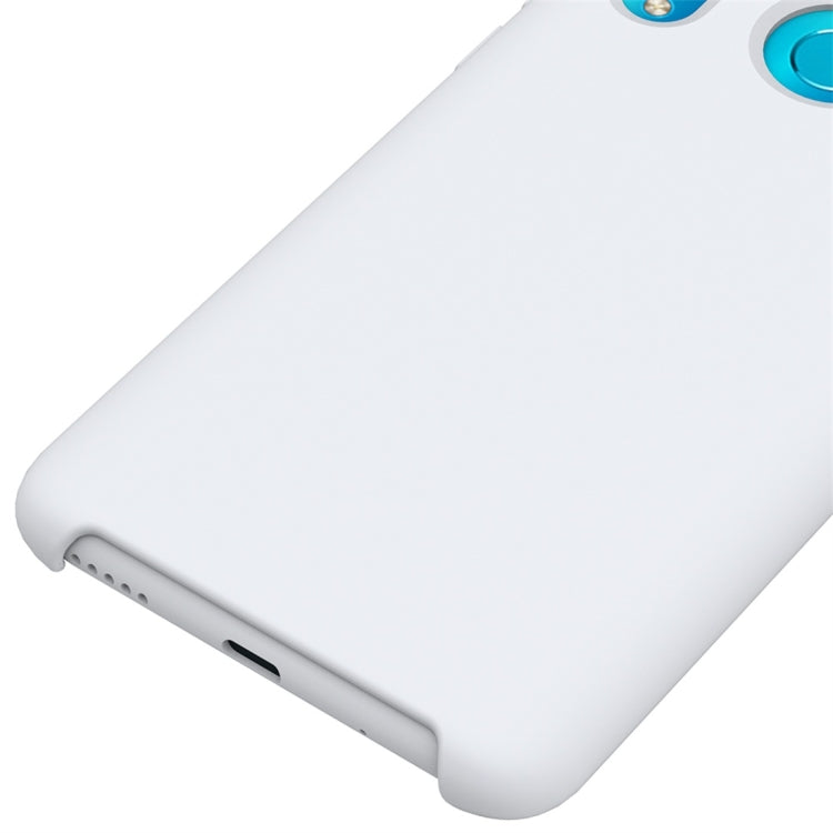 Solid Color Liquid Silicone Dropproof Protective Case for Huawei Nova 4