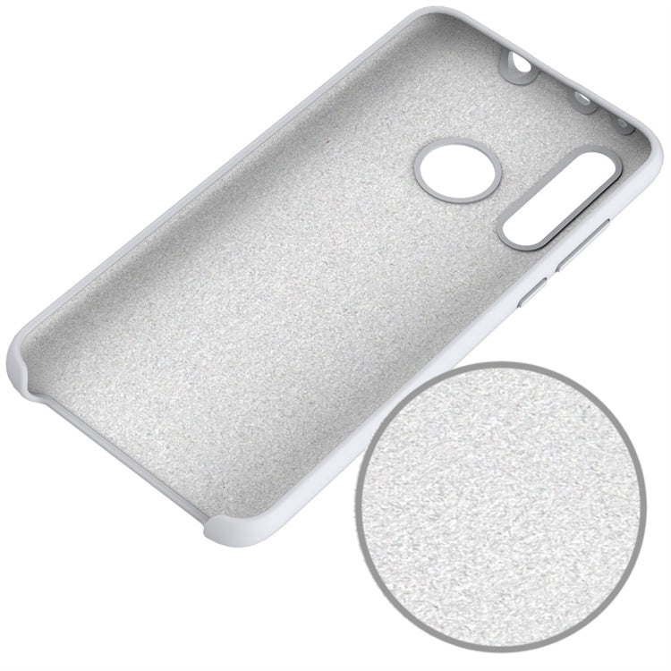 Solid Color Liquid Silicone Dropproof Protective Case for Huawei Nova 4