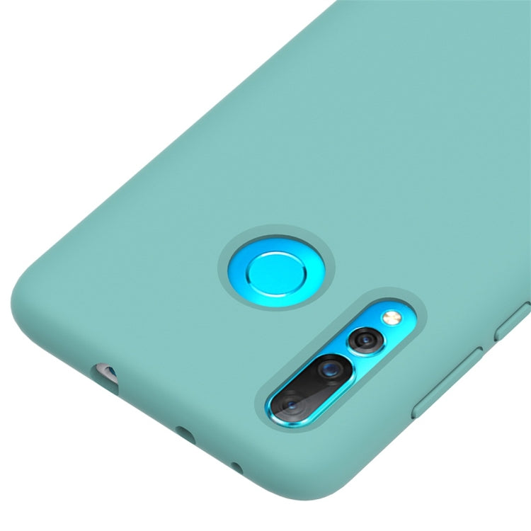 Solid Color Liquid Silicone Dropproof Protective Case for Huawei Nova 4