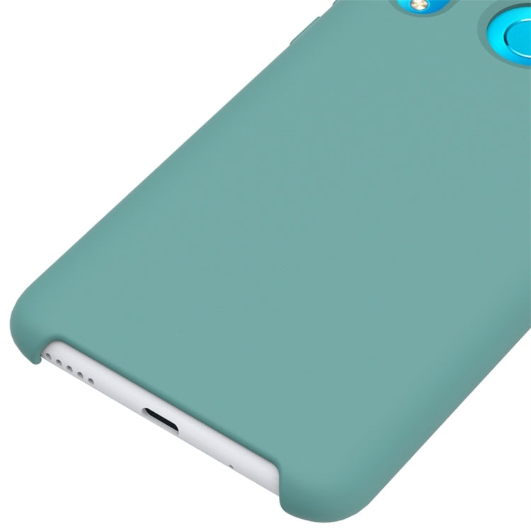 Solid Color Liquid Silicone Dropproof Protective Case for Huawei Nova 4