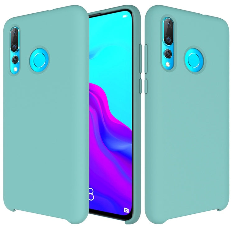 Solid Color Liquid Silicone Dropproof Protective Case for Huawei Nova 4