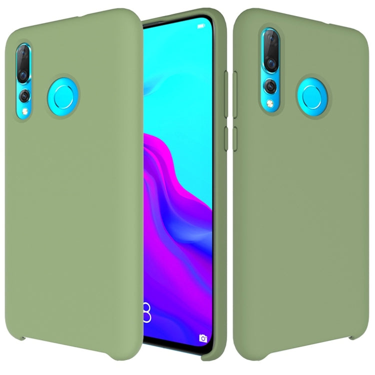 Solid Color Liquid Silicone Dropproof Protective Case for Huawei Nova 4