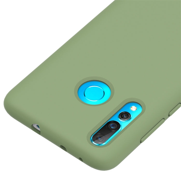Solid Color Liquid Silicone Dropproof Protective Case for Huawei Nova 4