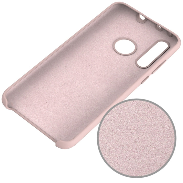 Solid Color Liquid Silicone Dropproof Protective Case for Huawei Nova 4
