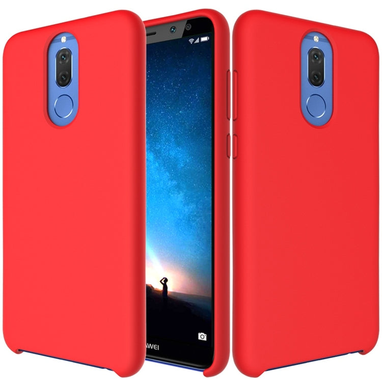 Solid Color Liquid Silicone Dropproof Protective Case for Huawei Mate 10 Lite