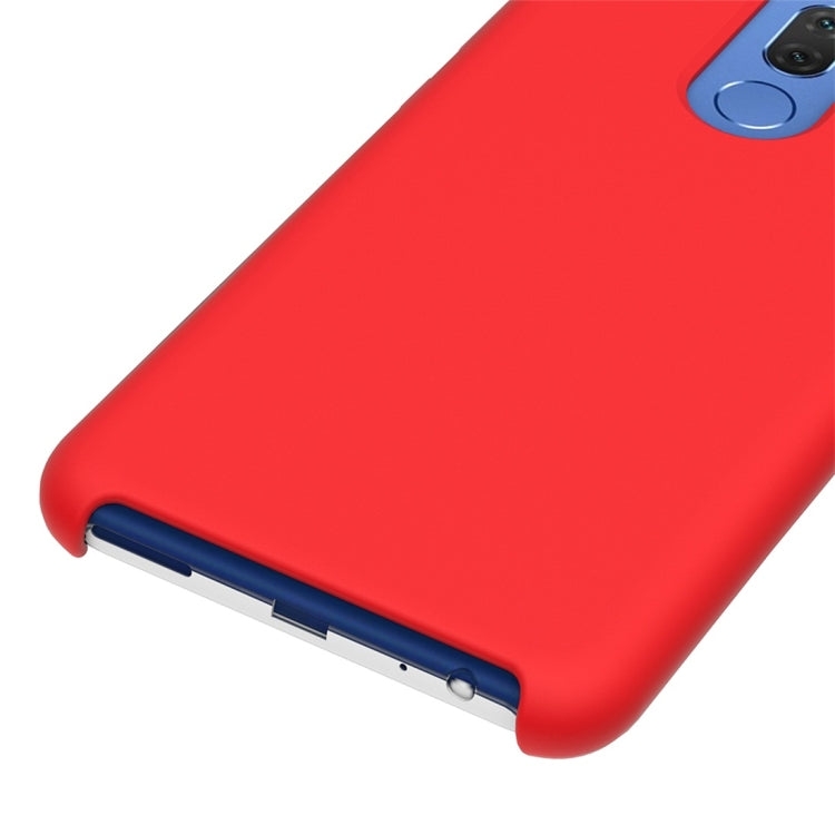 Solid Color Liquid Silicone Dropproof Protective Case for Huawei Mate 10 Lite