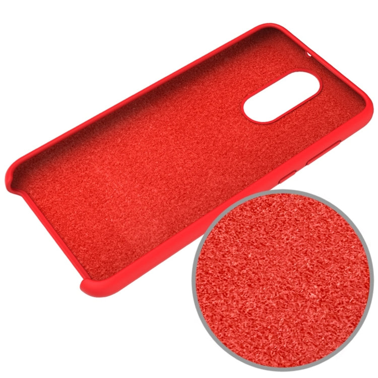 Solid Color Liquid Silicone Dropproof Protective Case for Huawei Mate 10 Lite
