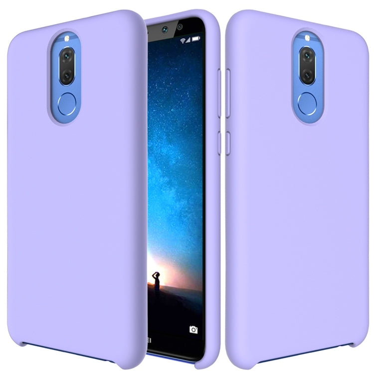 Solid Color Liquid Silicone Dropproof Protective Case for Huawei Mate 10 Lite