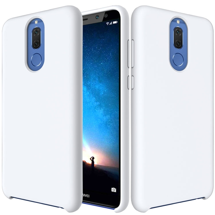 Solid Color Liquid Silicone Dropproof Protective Case for Huawei Mate 10 Lite