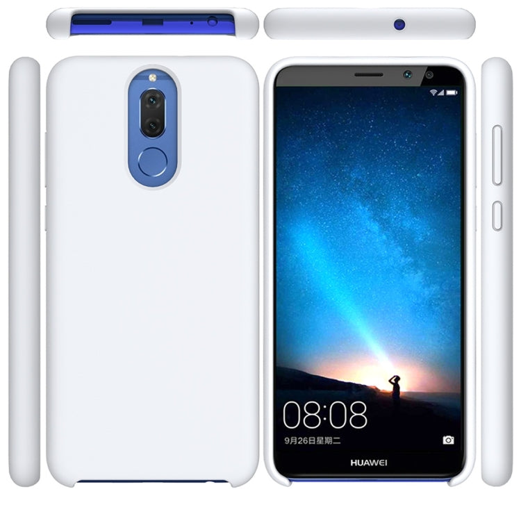 Solid Color Liquid Silicone Dropproof Protective Case for Huawei Mate 10 Lite