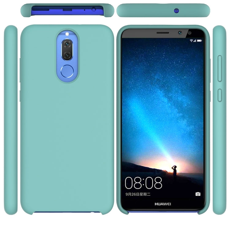 Solid Color Liquid Silicone Dropproof Protective Case for Huawei Mate 10 Lite