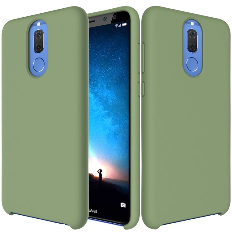 Solid Color Liquid Silicone Dropproof Protective Case for Huawei Mate 10 Lite