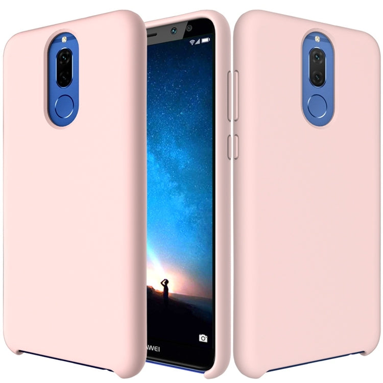 Solid Color Liquid Silicone Dropproof Protective Case for Huawei Mate 10 Lite
