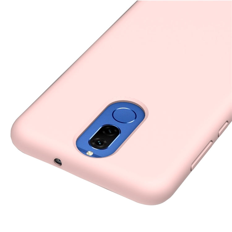 Solid Color Liquid Silicone Dropproof Protective Case for Huawei Mate 10 Lite