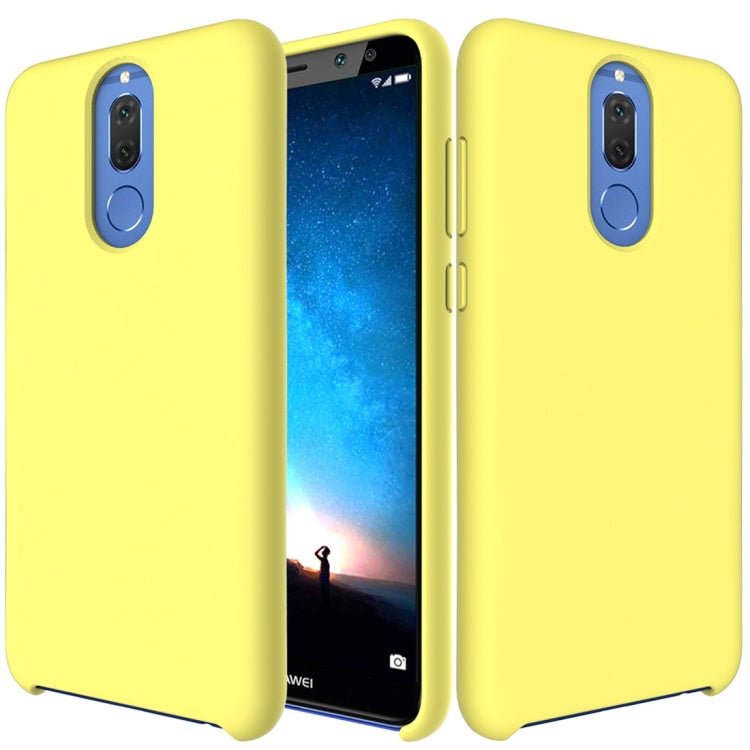 Solid Color Liquid Silicone Dropproof Protective Case for Huawei Mate 10 Lite