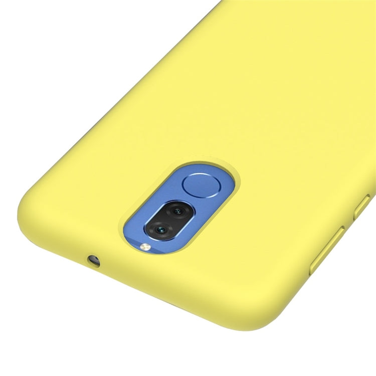 Solid Color Liquid Silicone Dropproof Protective Case for Huawei Mate 10 Lite