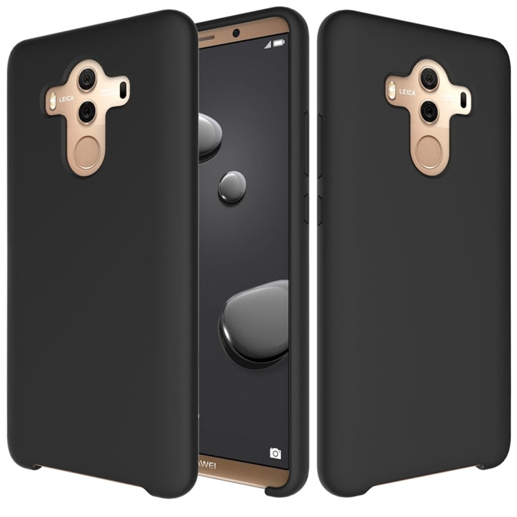 Solid Color Liquid Silicone Dropproof Protective Case for Huawei Mate 10 Pro