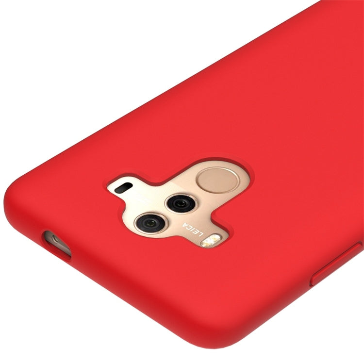 Solid Color Liquid Silicone Dropproof Protective Case for Huawei Mate 10 Pro