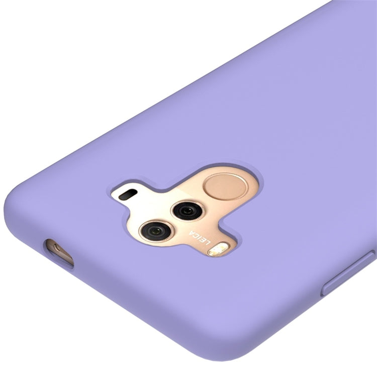 Solid Color Liquid Silicone Dropproof Protective Case for Huawei Mate 10 Pro