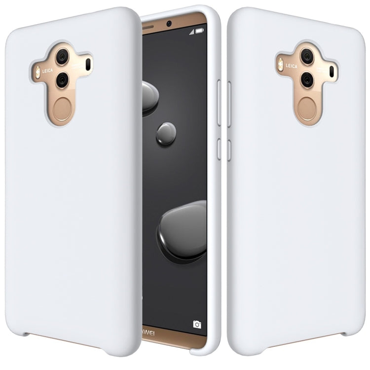 Solid Color Liquid Silicone Dropproof Protective Case for Huawei Mate 10 Pro