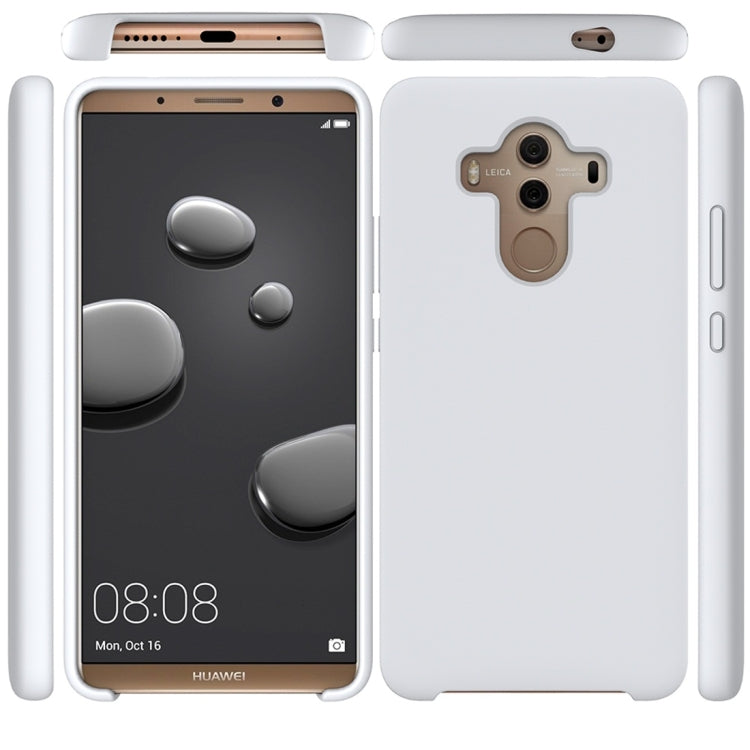 Solid Color Liquid Silicone Dropproof Protective Case for Huawei Mate 10 Pro
