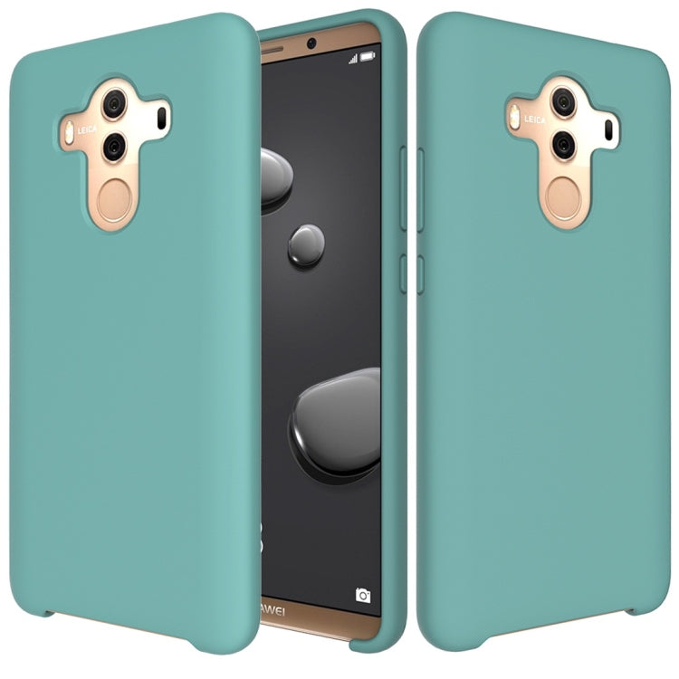 Solid Color Liquid Silicone Dropproof Protective Case for Huawei Mate 10 Pro