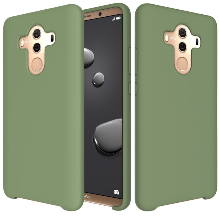 Solid Color Liquid Silicone Dropproof Protective Case for Huawei Mate 10 Pro