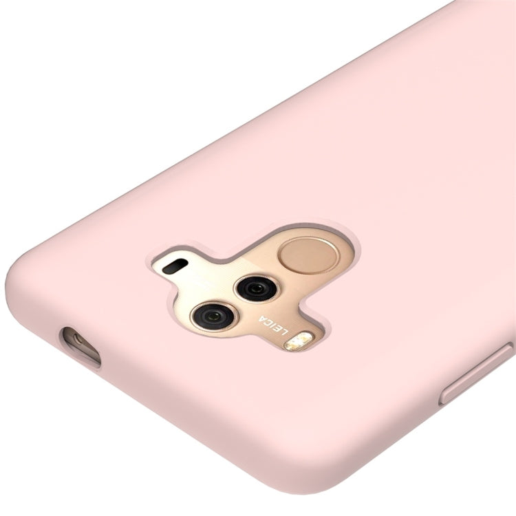 Solid Color Liquid Silicone Dropproof Protective Case for Huawei Mate 10 Pro