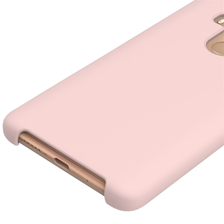 Solid Color Liquid Silicone Dropproof Protective Case for Huawei Mate 10 Pro