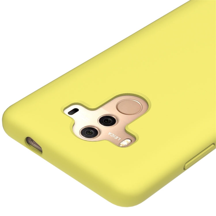 Solid Color Liquid Silicone Dropproof Protective Case for Huawei Mate 10 Pro