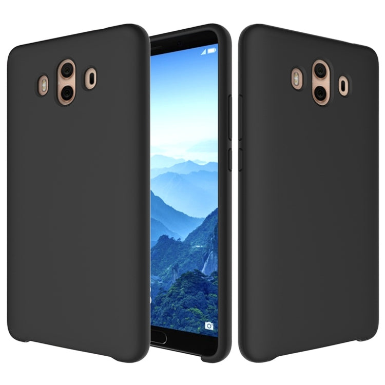 Solid Color Liquid Silicone Dropproof Protective Case for Huawei Mate 10