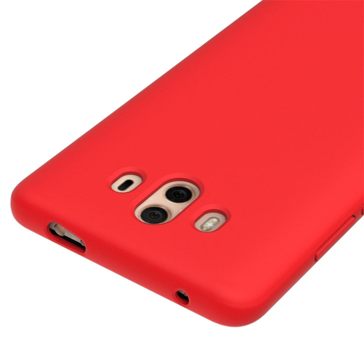 Solid Color Liquid Silicone Dropproof Protective Case for Huawei Mate 10