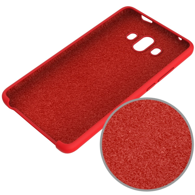 Solid Color Liquid Silicone Dropproof Protective Case for Huawei Mate 10