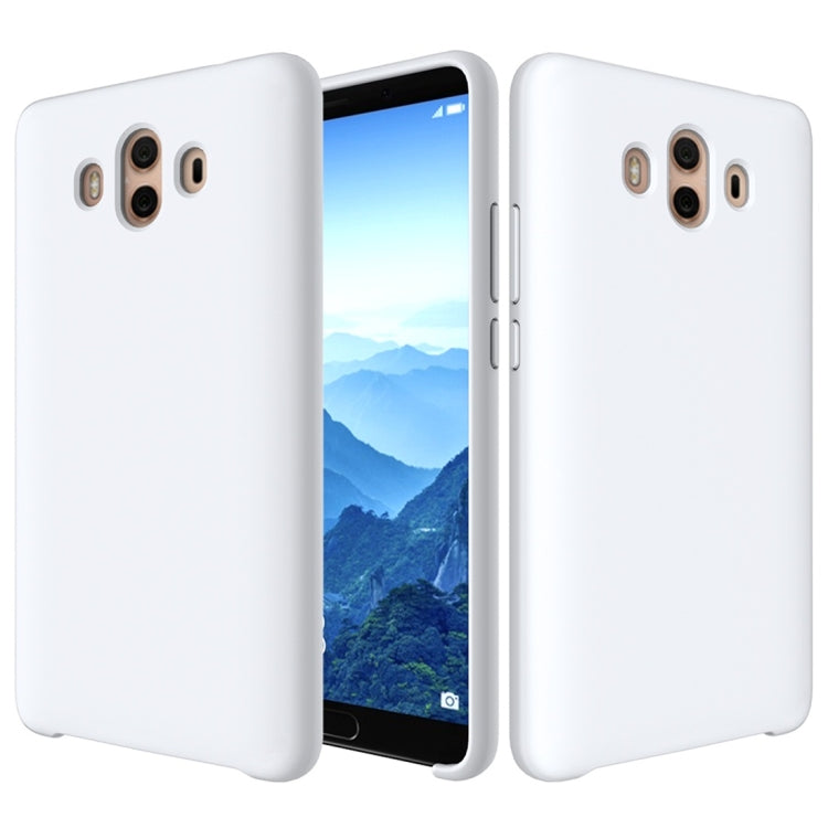 Solid Color Liquid Silicone Dropproof Protective Case for Huawei Mate 10