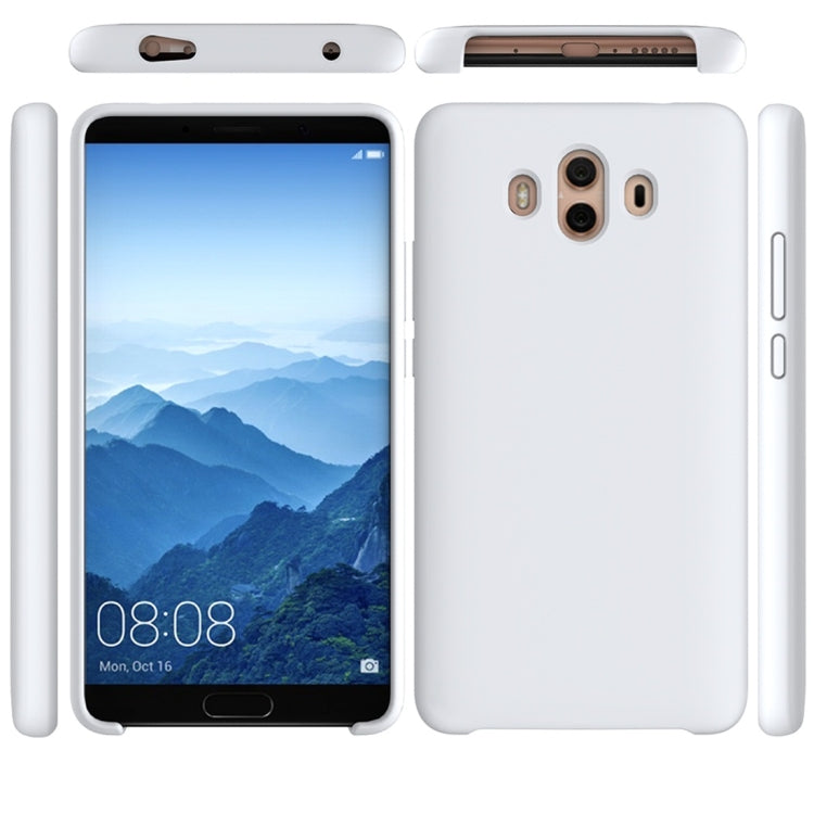 Solid Color Liquid Silicone Dropproof Protective Case for Huawei Mate 10
