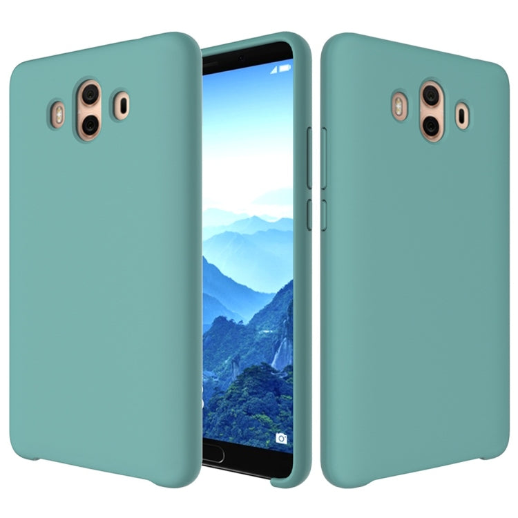 Solid Color Liquid Silicone Dropproof Protective Case for Huawei Mate 10