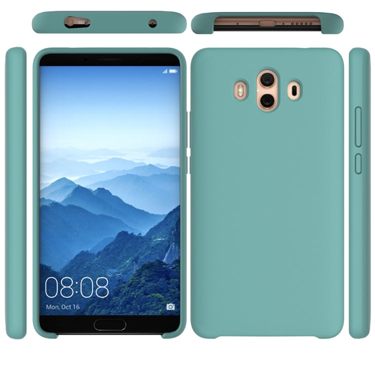 Solid Color Liquid Silicone Dropproof Protective Case for Huawei Mate 10